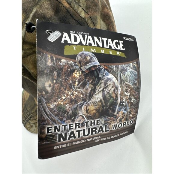 Whetstone Creek Archery Cap Hat Camo Mens Snapback Embroidered Advantage Y2K NEW - Picture 3 of 11